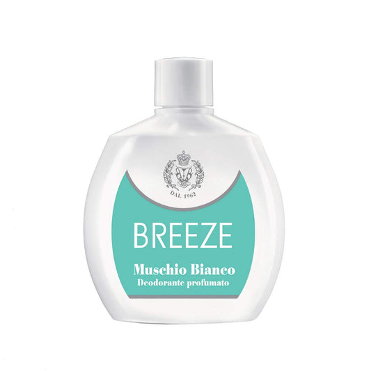 Breeze - Muschio Bianco - Deodorante Squeeze Senza Gas 100 ml