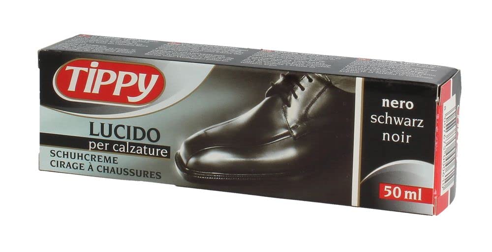 Tippy Lucido Calzature Nero, 50ml