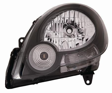 CG94 PROIETTORE H4 PRED. PER REG- ELETT. [Lato SX] PARABOLA NERA Per Auto: KANGOO