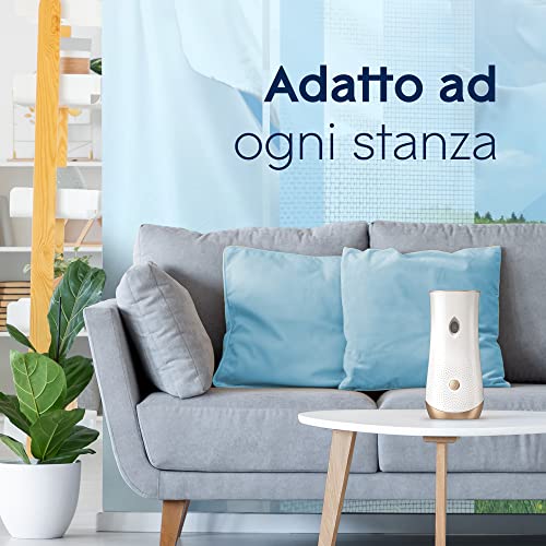 Glade Automatic Spray Ricarica, Profumatore per Ambienti, Fragranza Pure Clean Linen, Formato Scorta da 4 Ricariche da 269 ml