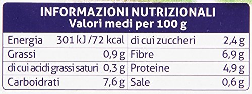 Valfrutta - Piselli Medi di Giornata, 4 confezioni da 3 lattine da 410 g [12 lattine, 4920 g]