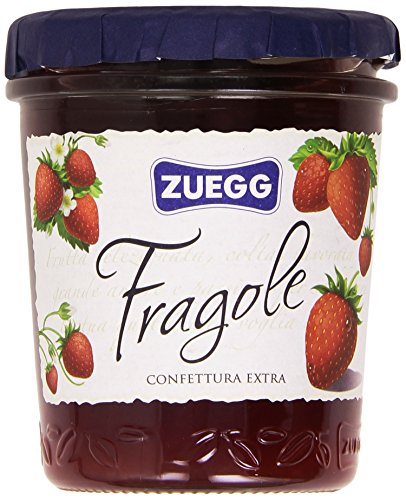 Zuegg - Fragole, Confettura Extra - 12 pezzi da 320 g [3840 g]