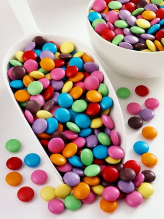 Mini Smarties Multicolore Da 1 killogram Al Cioccolato CRISPO Confetti Lenti FaiDaTe Bomboniere