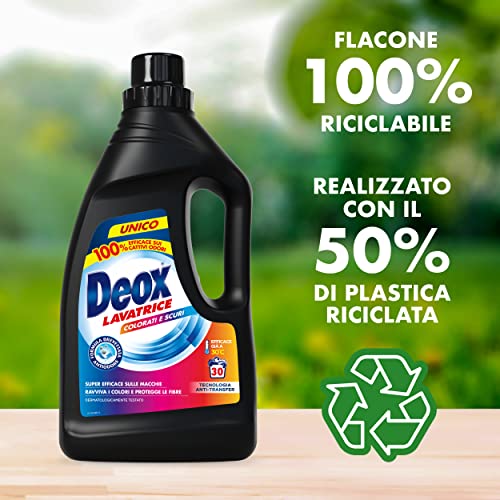 Deox Detersivo Lavatrice Liquido colorati e scuri