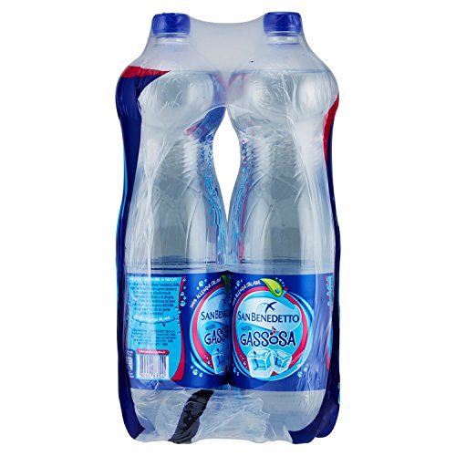 San Benedetto, Gassosa, 6x1,5 L, Dissetante e Frizzante, a Basso Contenuto di Zuccheri, Bevanda Analcolica