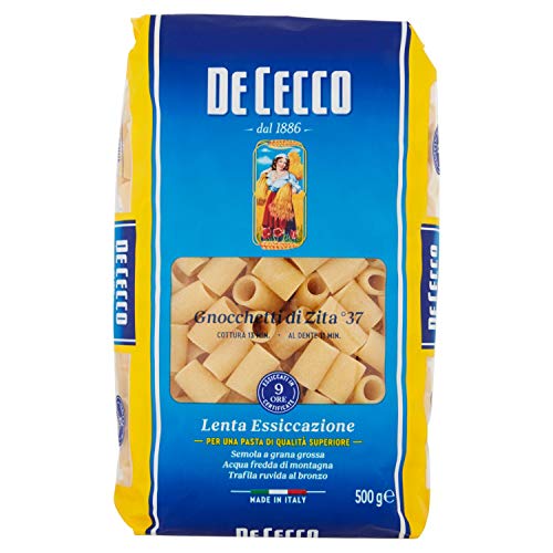 De Cecco Pasta 500 Gnocchetti Zita - [confezione da 12]