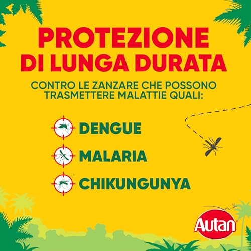 Autan Active Vapo Bipacco, Insetto Repellente e Antizanzare, Lunga Durata, 2 Confezioni da100 ml