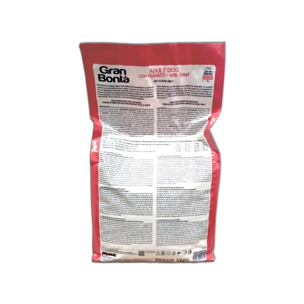 OFFERTA N. 2 CONFEZIONI DA KG 4 CD. CROCCHETTE PER CANI GRAN BONTA'