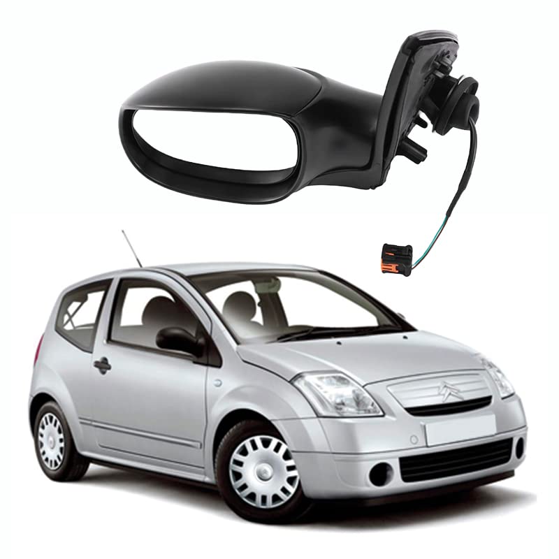 CG94 RETROVISORE ELETT. TERM. Destro [Lato Passegero] Per Auto: C2 - CALOTTA DA VERNICIARE - CON SONDA