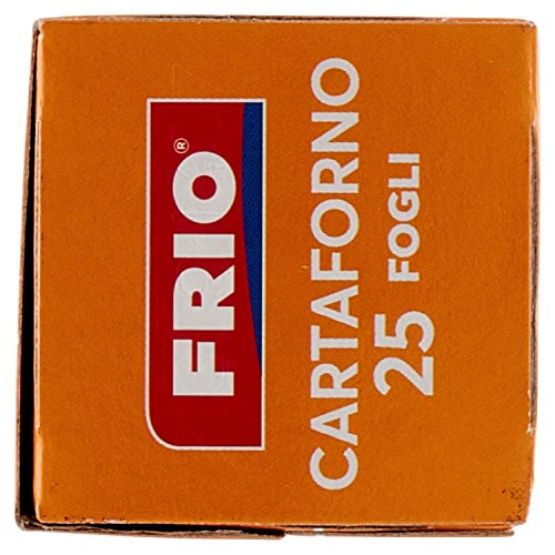 Frio - Cartaforno Antiaderente in Fogli, 33 x 38 cm - 25 fogli