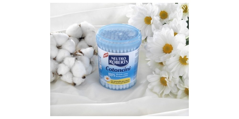 bastoncini igienici cotoncini 100 pezzi