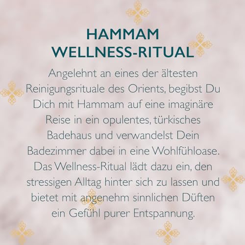 Tesori d'Oriente Hammam Profumo con Olio d'Argan e Fiori di Arancio - 100 ml