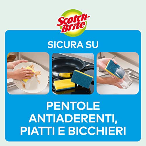 Scotch-Brite Spugna abrasiva antigraffio Delicate