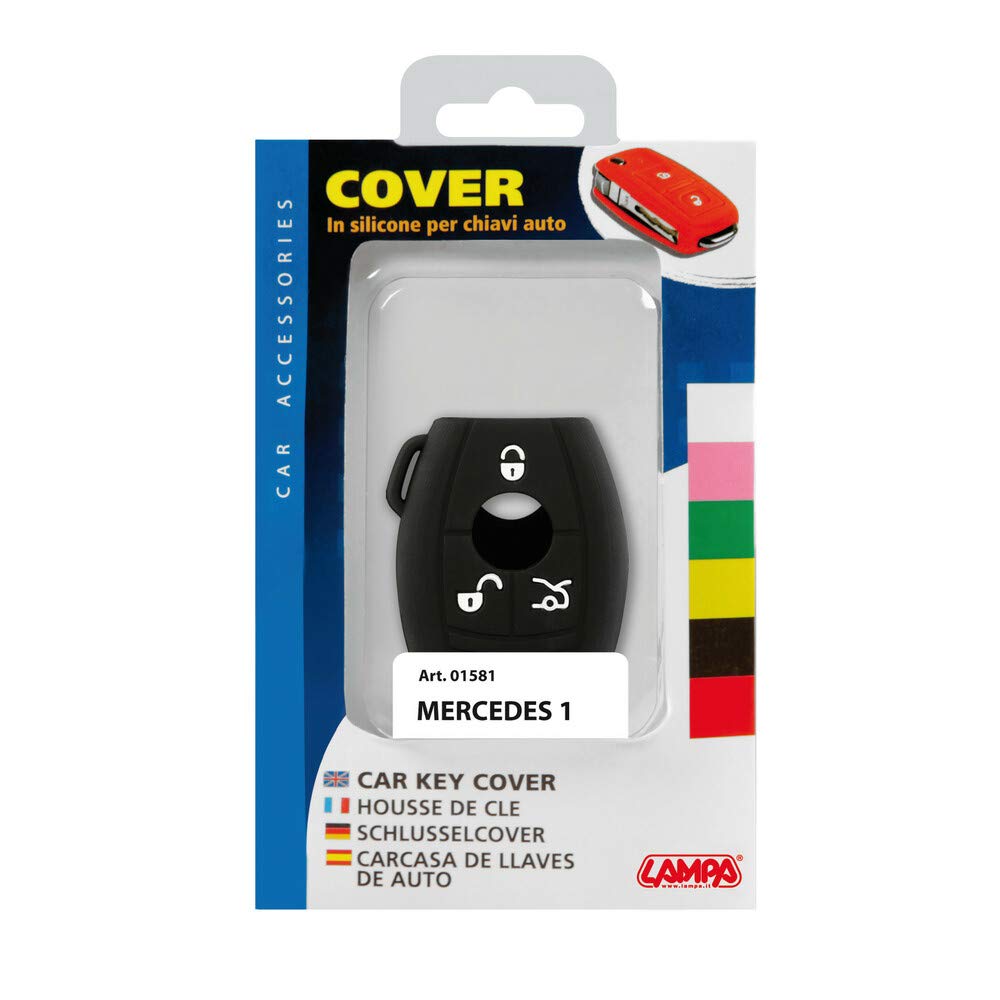 Lampa 01581 Cover per Chiavi Auto, conf. Singola - Mercedes - 1