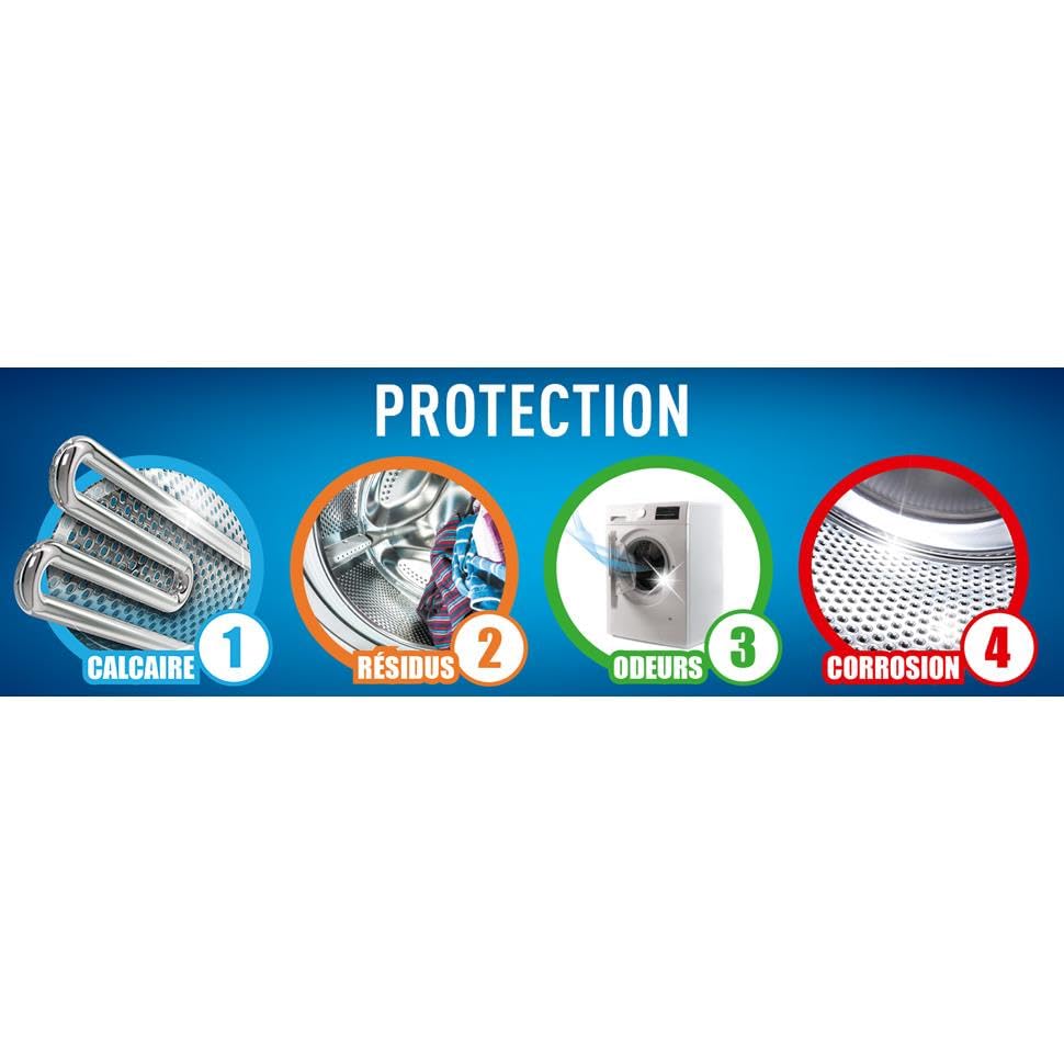 Calgon, addolcitore gel 2 in 1, 750 ml, confezione da 2 (versione inglese)