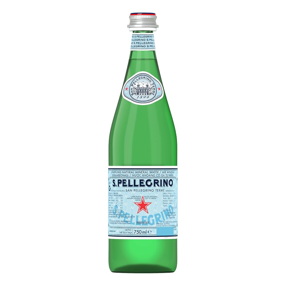 San Pellegrino Acqua gassata (Glass) - Dimensione della confezione = 12 x 75 cl.
