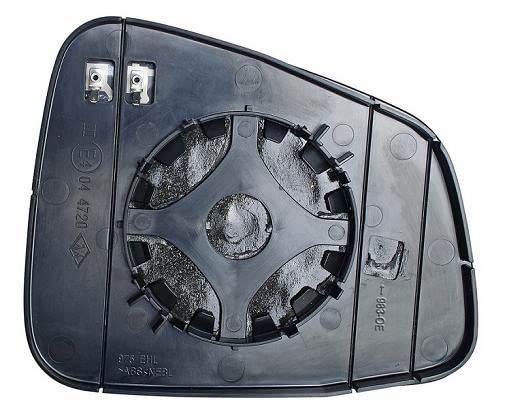 CG94 PIASTRA SPECCHIO TERMICA- VETRO ASF. - Posizione Sinistra [Lato Guida] Per Auto: MOKKA X
