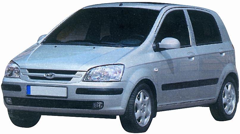 CG94 RETROVISORE Meccanico Sinistra [Lato Guida] per Auto: Getz - Calotta Nera