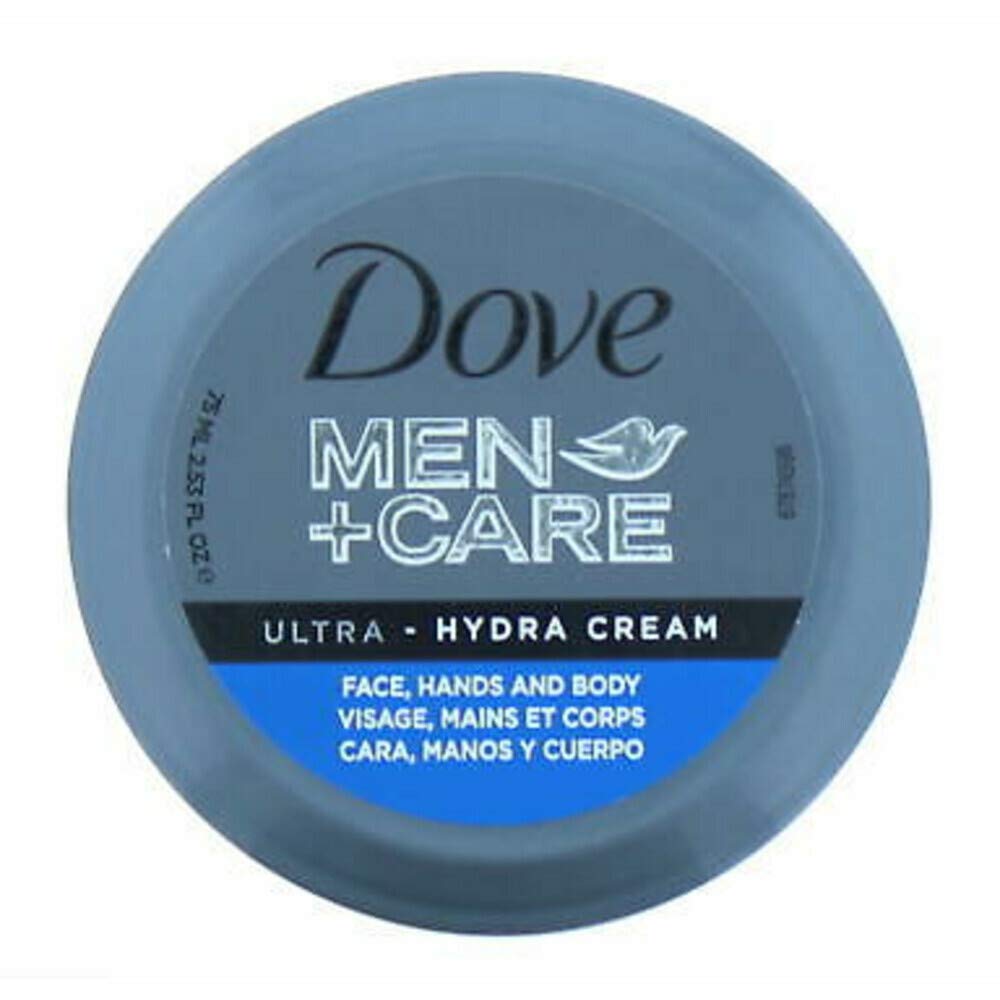 75 ml di crema. Gli uomini Hydra Cream Face, Hands and Corps.