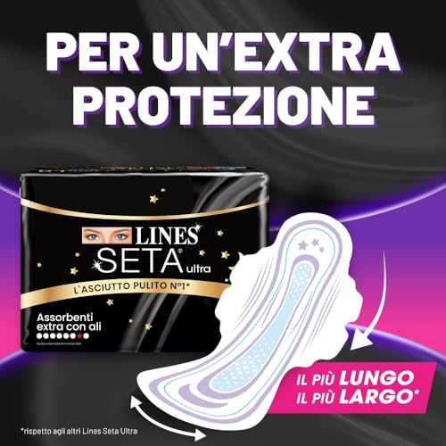 LINES SETA ULTRA assorbenti
