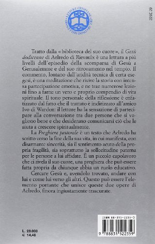 Gesù dodicenne. Preghiera pastorale