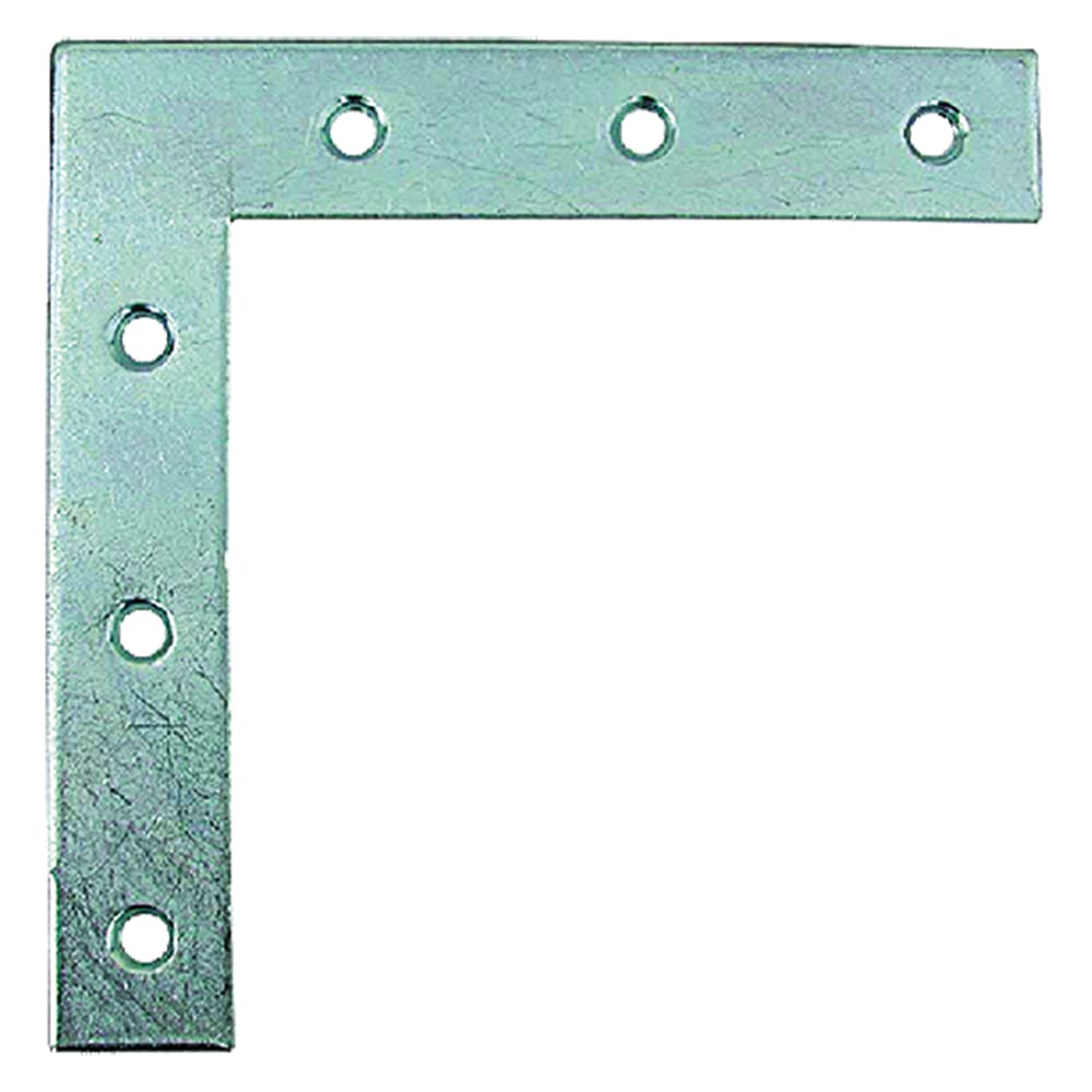 ANGOLO DI RINFORZO A SQUADRA IN ACCIAIO ZINCATO MM 40X40 PZ 12