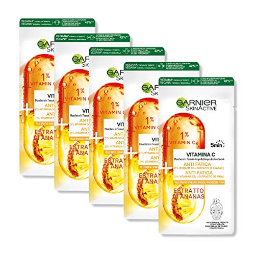 Garnier Maschera in Tessuto Ampolle