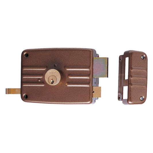 Iseo Serratura Portoncino Da Applicare Art. 431 3 Mandate Dx - E 70 Cf. 2 Pz