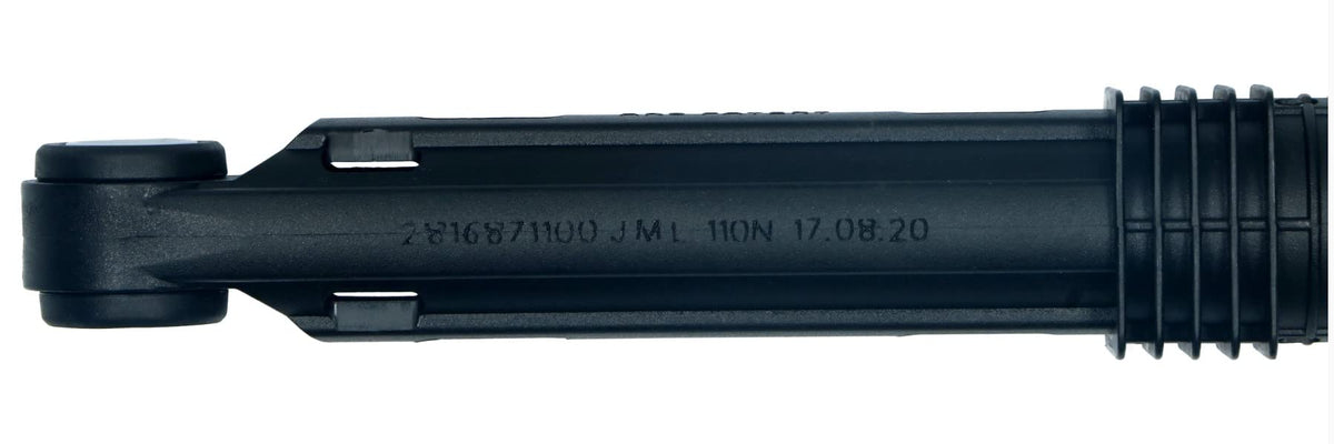 CG94 - AMMORTIZZATORE PER LAVATRICE - 110N, FORI: Ø11+11MM.LUNGHEZZA: MIN 180MM MAX 240MM