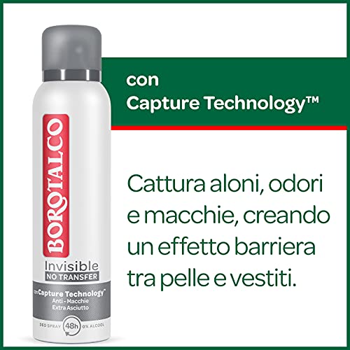 Borotalco Deodorante Spray Invisible - 150 ml