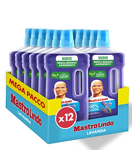 Mastro Lindo Detergente per pavimenti, Ingredienti di Origine Vegetale