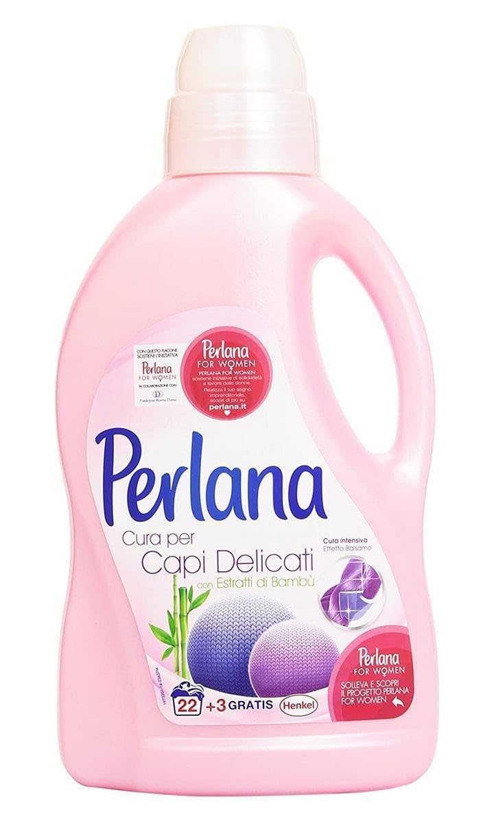 Perlana Detersivo per Lana, Seta e Capi Delicati, 1500ml