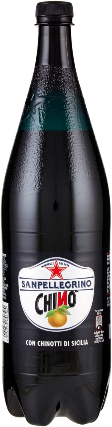 12 X Chinotto PET bottiglia Chinò barattolo 1,25 L San pellegrino Limonade arancio amaro