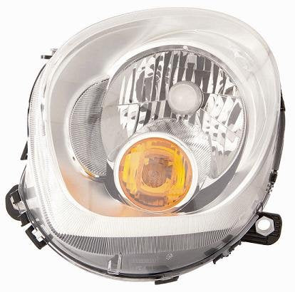 CG94 PROIETTORE H4 CON MOTORE ELETT. [Lato DX] INDICATORE DI DIREZIONE ARANCIO Per Auto: COUNTRYMAN