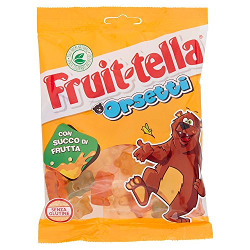 Fruittella Orsetti, Caramella Gommosa, Frutti Assortiti, 12 buste da 175 g [2100 g]