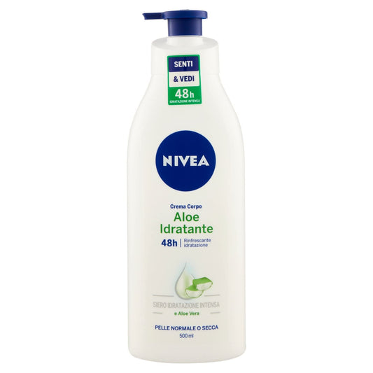 Nivea Crema Corpo Aloe Idratante Pump - 50ml