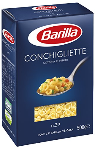 Barilla - Conchigliette, Pasta Di Semola Di Grano Duro - 12 pezzi da 500 g [6 kg]