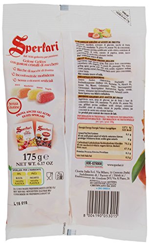Sperlari Frutti del Sole Caramelle Gelee ai Gusti de Frutta - 175 gr