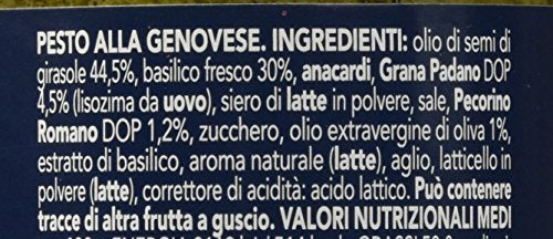 Barilla - Pesto Alla Genovese - 12 confezioni da 190g [2.28kg]