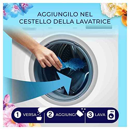 Lenor Profumatore Bucato Perle Profumate Lavatrice, 6 x 210 g, Oro e Fiori di Vaniglia