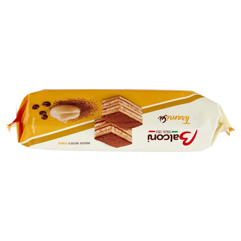 Balconi Tiramisu Torta 3 Pezzi Da 400 Grammi