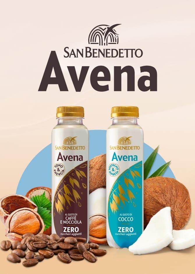 San Benedetto Avena Caffè e nocciola 0,40L
