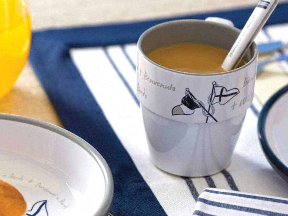 Marine Business Welcome ON Board Giardino MELAMINA Antiscivolo 6 pz