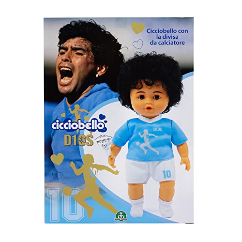 Cicciobello - D10S Il Nuovo 30 Cm Con Corpo Soffice Ed Una Vestizione Da Calciatore, Per Bambini A Partire Dai 2 Anni, Ccbe4000, Giochi Preziosi