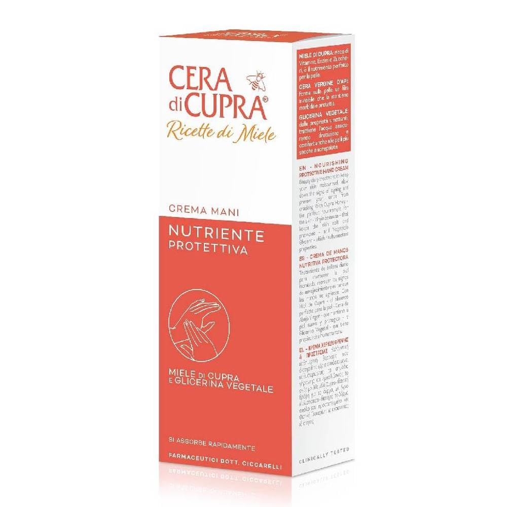 Set 6 Cera Di Cupra Crema Mani Nutriente E Protettiva Tubo 75ml