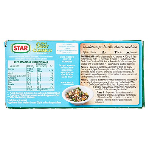 Star - Dado Classico, -30% di Sale - 6 confezioni da 10 dadi [60 dadi]