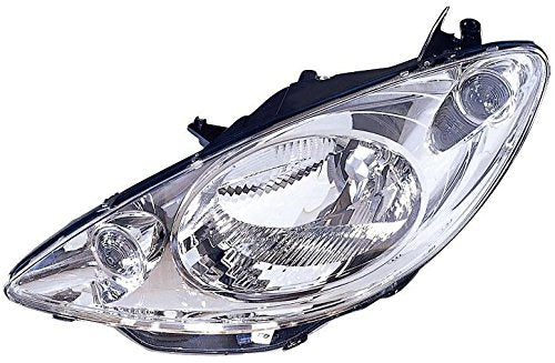 CG94 PROIETTORE H4 CON MOTORINO ELETT. [Lato SX] PARABOLA CROMATA Per Auto: 1007