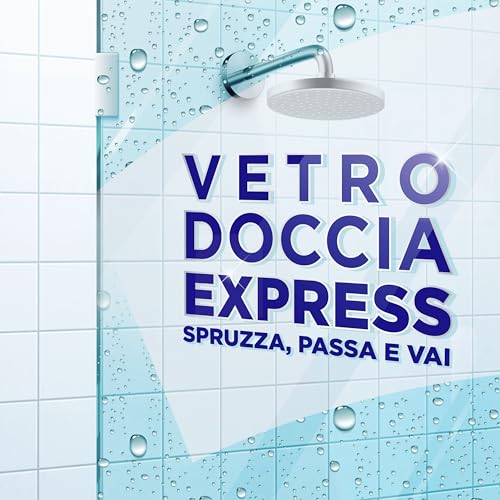 Viakal Bagno Express Spray, Fiori Eleganti 1440ml