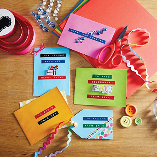 Dymo Junior Home - Etichettatrice per goffratura, blu, verde