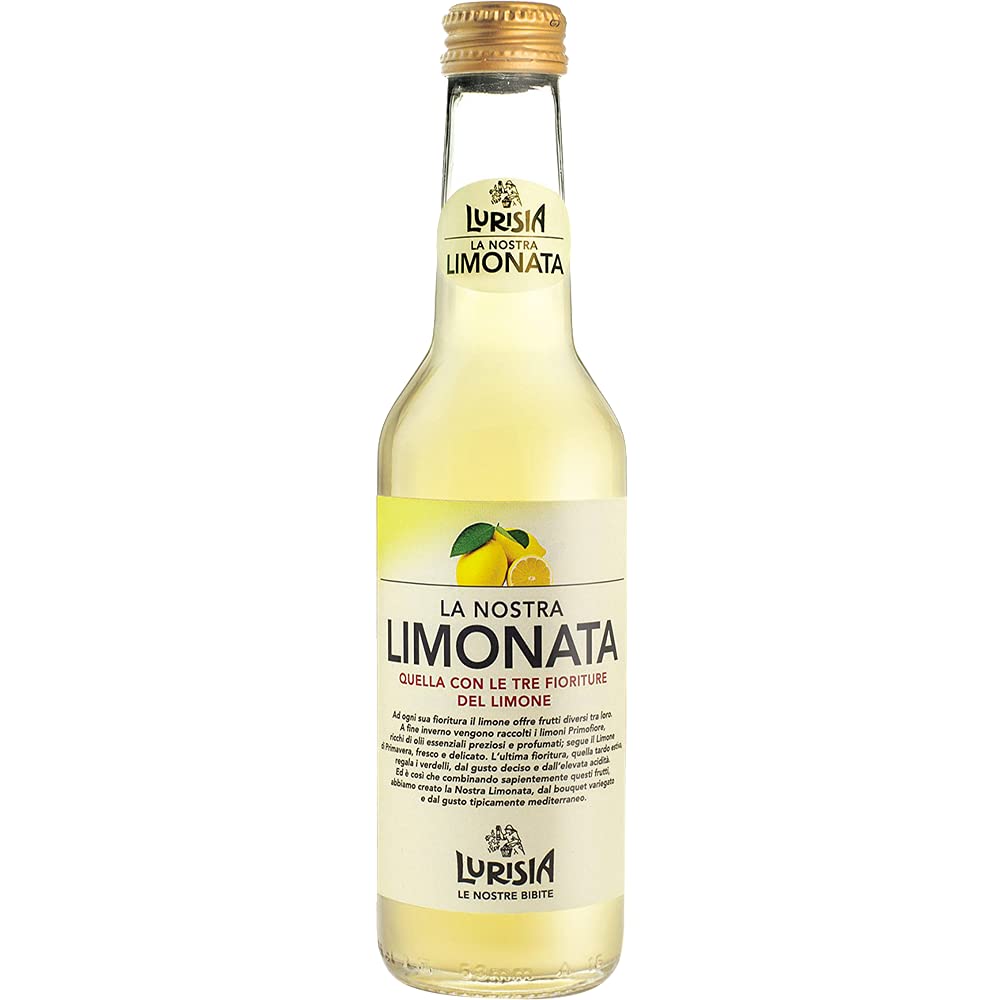 Lurisia | LIMONATA con estratto delle tre fioriture del limone | 24 x 275ml